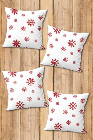 Dijital Baskılı Yumuşak Dokulu 4’lü Kırlent Kılıfı Takımı (43x43 cm) KRL0050