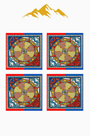 Dijital Baskılı Yumuşak Dokulu 4’lü Kırlent Kılıfı Takımı (43x43 cm) KRL0063