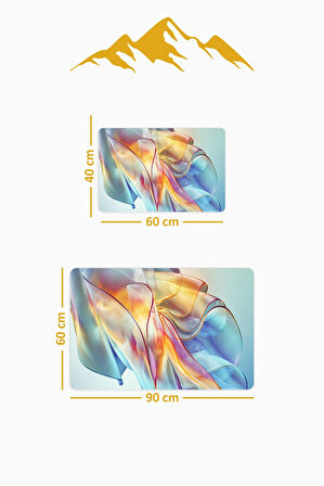 Yıkanabilir Kaymaz Tabanlı Modern Desenli 2'li Banyo Paspas Takımı BPS0001