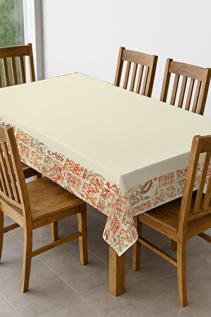Şık Dokulu Leke Tutmaz Masa Örtüsü MSRT002
