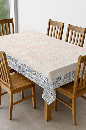 Şık Dokulu Leke Tutmaz Masa Örtüsü MSRT003