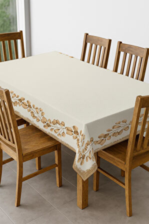 Şık Dokulu Leke Tutmaz Masa Örtüsü MSRT004