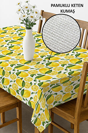 Şık Dokulu Leke Tutmaz Masa Örtüsü MSRT008