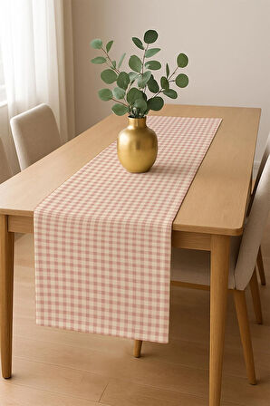 Şık Dokulu Leke Tutmaz Masa Örtüsü MSRT014