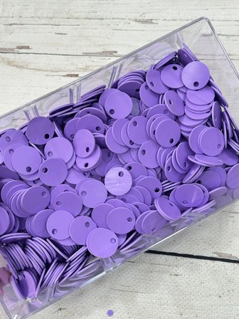 20 mm (2 cm) Suni Deri Pul Çanta, Supla, Patik Hobi Pulu 25 gr 7 Lila