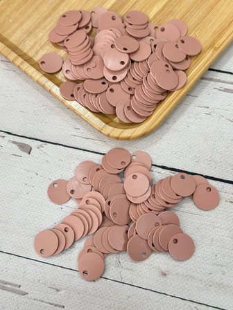 20 mm (2 cm) Suni Deri Pul Çanta, Supla, Patik Hobi Pulu 25 gr 9 Pudra