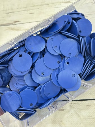 30 mm (3 cm) Deri Pul Çanta, Supla Pulu 25 gr 3 Mavi