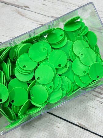 30 mm (3 cm) Deri Pul Çanta, Supla Pulu 25 gr 12 Yeşil