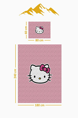 Parlak Kadife Kumaş Tek Kişilik Çocuk Yatak Örtüsü Seti (2 Parça) TKY0020