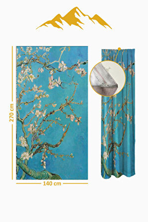 Parlak Saten Mikro Kumaş Çift Kanat Fon Perde Takımı PRD0024