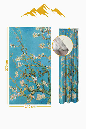 Parlak Saten Mikro Kumaş Çift Kanat Fon Perde Takımı PRD0024