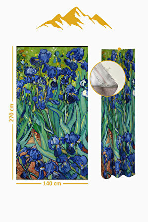 Parlak Saten Mikro Kumaş Çift Kanat Fon Perde Takımı PRD0026