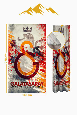 Parlak Saten Mikro Kumaş Çift Kanat Çocuk Odası Fon Perde Takımı PRD0029