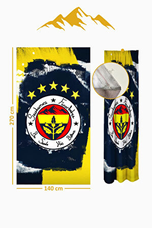 Parlak Saten Mikro Kumaş Çift Kanat Çocuk Odası Fon Perde Takımı PRD0053