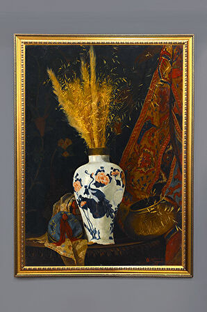 Dijital Kumaş Baskılı Dekoratif Çerçeveli Tablo TBL0005