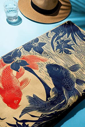 Dijital Baskı Plaj Deniz Havlusu Modern Desenli Peştamal (80X160 cm) HVL0064