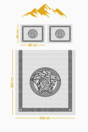 Parlak Kadife Kumaş Kapitoneli Çift Kişilik Yatak Örtüsü Seti (3 Parça) CKY0011