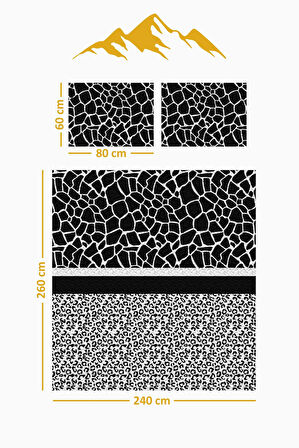 Parlak Kadife Kumaş Kapitoneli Çift Kişilik Yatak Örtüsü Seti (3 Parça) CKY0016
