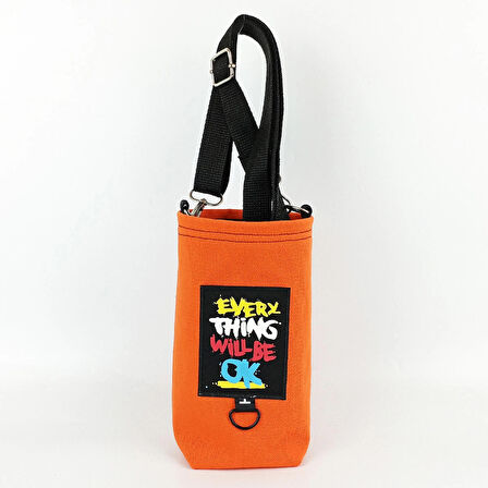 Woodycord 1 Litrelik Matara Kılıfı Su Şişesi Taşıma Çantası Water Bottle Bag