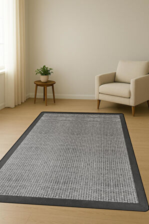 MODERN Desenli Süngerli Kaymaz Dot Taban Dijital Baskı Halı H0832