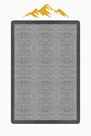 MODERN Desenli Süngerli Kaymaz Dot Taban Dijital Baskı Halı H0832