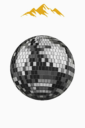 DİSKO TOPU Desenli Süngerli Kaymaz Dot Taban Dijital Baskı Halı H1060