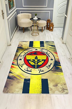 Parlak Kadife Kumaş Dijital Baskı Dot Kaymaz Tabanlı Çocuk ve Genç Odası Halısı H0811