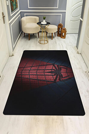  Parlak Kadife Kumaş Dijital Baskı Dot Kaymaz Tabanlı Çocuk ve Genç Odası Halısı H1108