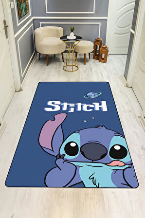  Parlak Kadife Kumaş Dijital Baskı Dot Kaymaz Tabanlı Çocuk ve Genç Odası Halısı H0987