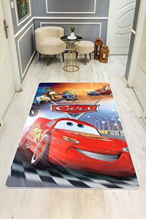  Parlak Kadife Kumaş Dijital Baskı Dot Kaymaz Tabanlı Çocuk ve Genç Odası Halısı H1001