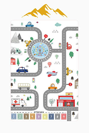  Parlak Kadife Kumaş Dijital Baskı Dot Kaymaz Tabanlı Çocuk ve Genç Odası Halısı H0733