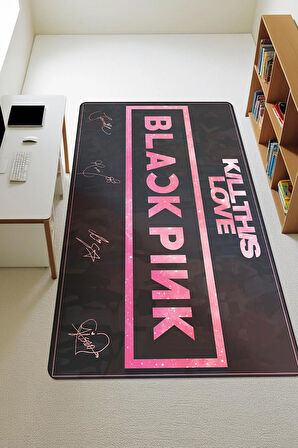  Parlak Kadife Kumaş Dijital Baskı Dot Kaymaz Tabanlı Çocuk ve Genç Odası Halısı H0917