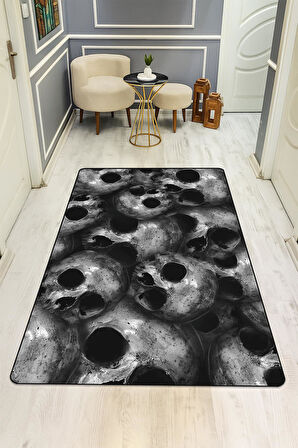  Parlak Kadife Kumaş Dijital Baskı Dot Kaymaz Tabanlı Çocuk ve Genç Odası Halısı H0681