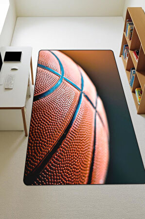  Parlak Kadife Kumaş Dijital Baskı Dot Kaymaz Tabanlı Çocuk ve Genç Odası Halısı H0660