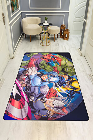  Parlak Kadife Kumaş Dijital Baskı Dot Kaymaz Tabanlı Çocuk ve Genç Odası Halısı H0559