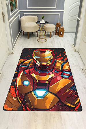  Parlak Kadife Kumaş Dijital Baskı Dot Kaymaz Tabanlı Çocuk ve Genç Odası Halısı H0580