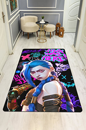  Parlak Kadife Kumaş Dijital Baskı Dot Kaymaz Tabanlı Çocuk ve Genç Odası Halısı H0475