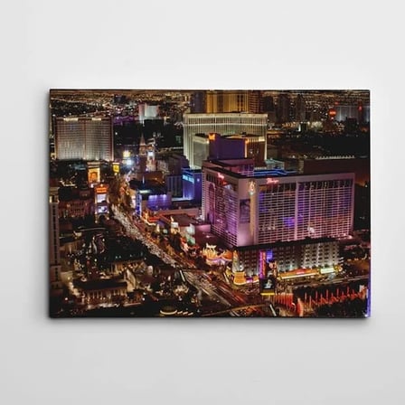 Las Vegas 3 Kanvas Tablo