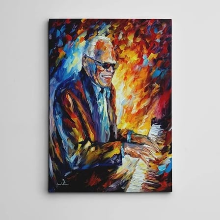 Ray Charles Reprodüksiyon Kanvas Tablo