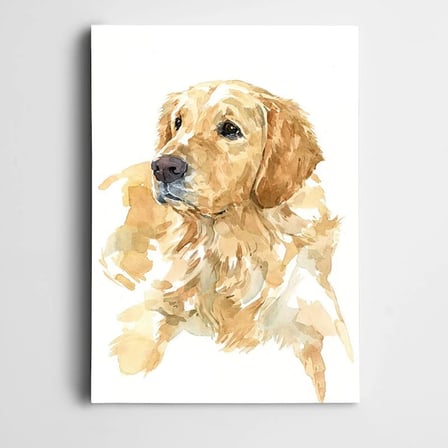 Köpek Kanvas Tablo