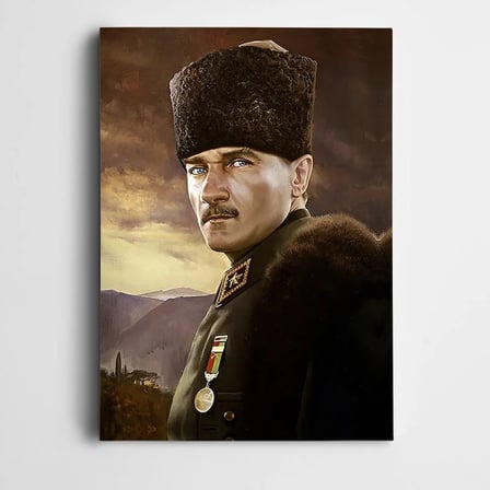 Atatürk Kanvas Tablo