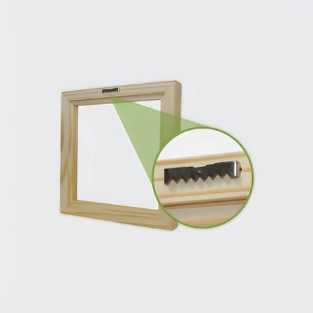 Karlı Yollar Fayton Kare Kanvas Tablo