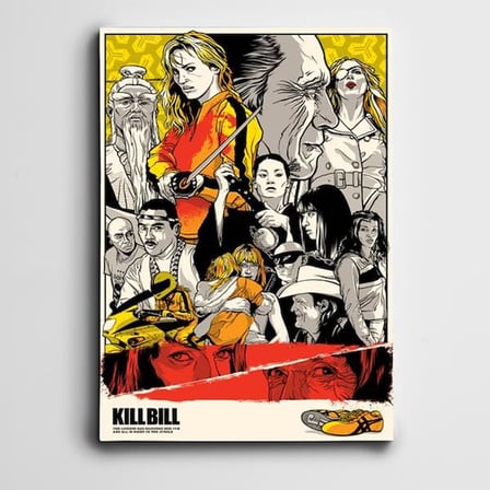 Kill Bill Kanvas Tablo