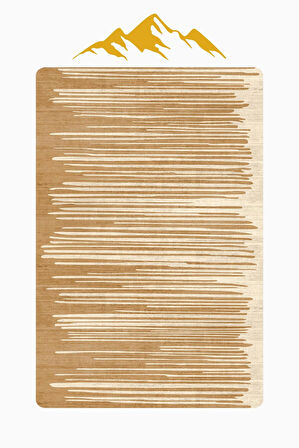 Modern Desenli Dijital Baskı Kaymaz Taban Halı H1129