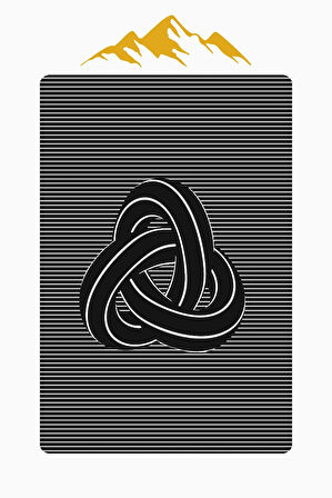 Modern Desenli Dijital Baskı Kaymaz Taban Halı H1113