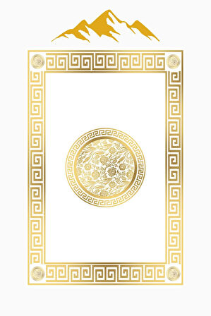 Modern Desenli Dijital Baskı Kaymaz Taban Halı H0866