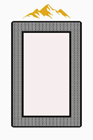 Modern Desenli Dijital Baskı Kaymaz Taban Halı H0228