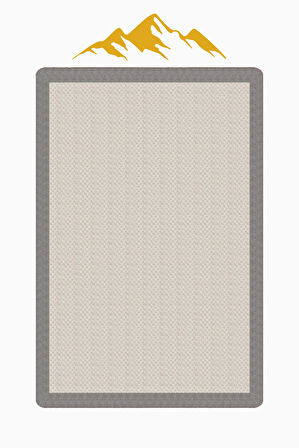 Modern Desenli Dijital Baskı Kaymaz Taban Halı H0268