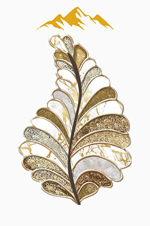 Modern Lazer Kesim Dijital Baskı Kaymaz Taban Halı H0415