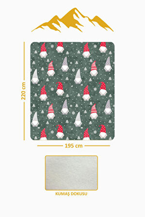 Soft Touch Çift Kişilik Yumuşak Dokulu Modern Konfor Serisi Battaniye YBT0016